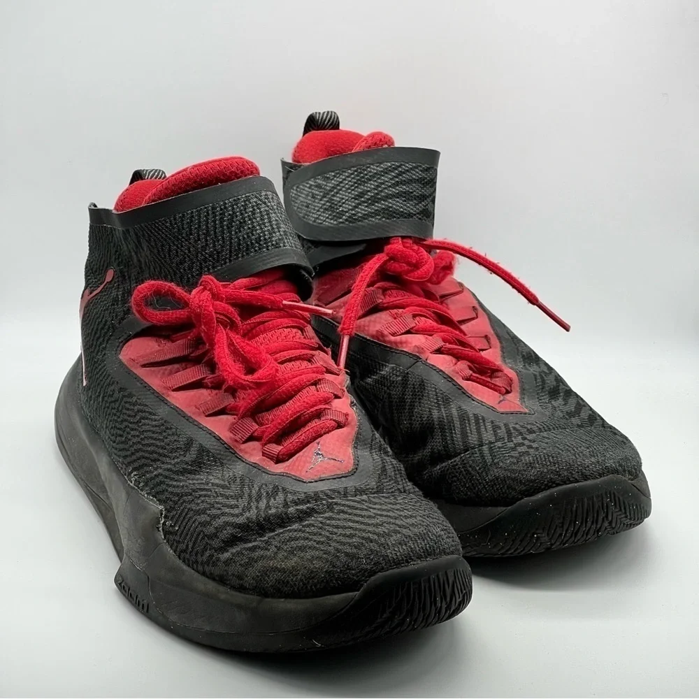 Jordan Fly Unlimited Anthracite & Gym Red Sneakers